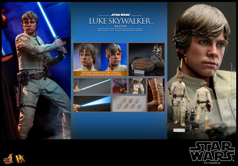 Luke Skywalker (Bespin) Star Wars Sixth Scale Figure By Hot Toys
