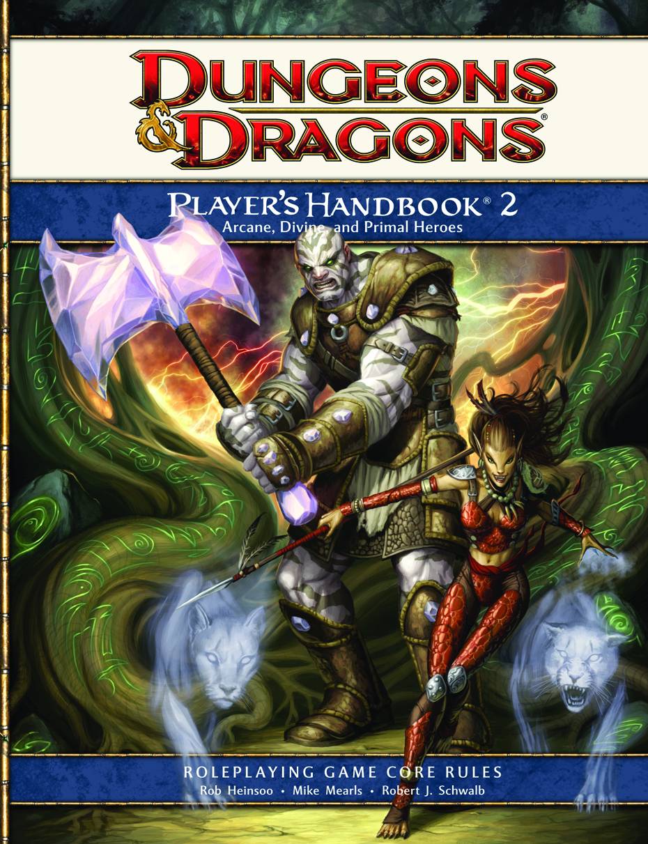 Dungeons & Dragons 4th Edition Players Handbook 2 Hardcover