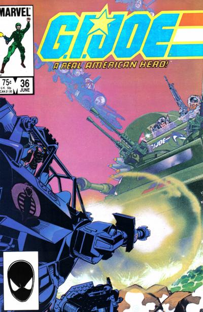 G.I. Joe, A Real American Hero #36 [Direct]-Fine (5.5 – 7)