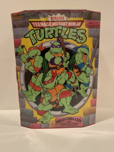 1990 Mirage Studios Teenage Mutant Ninja Turtle Deluxe Storage Case