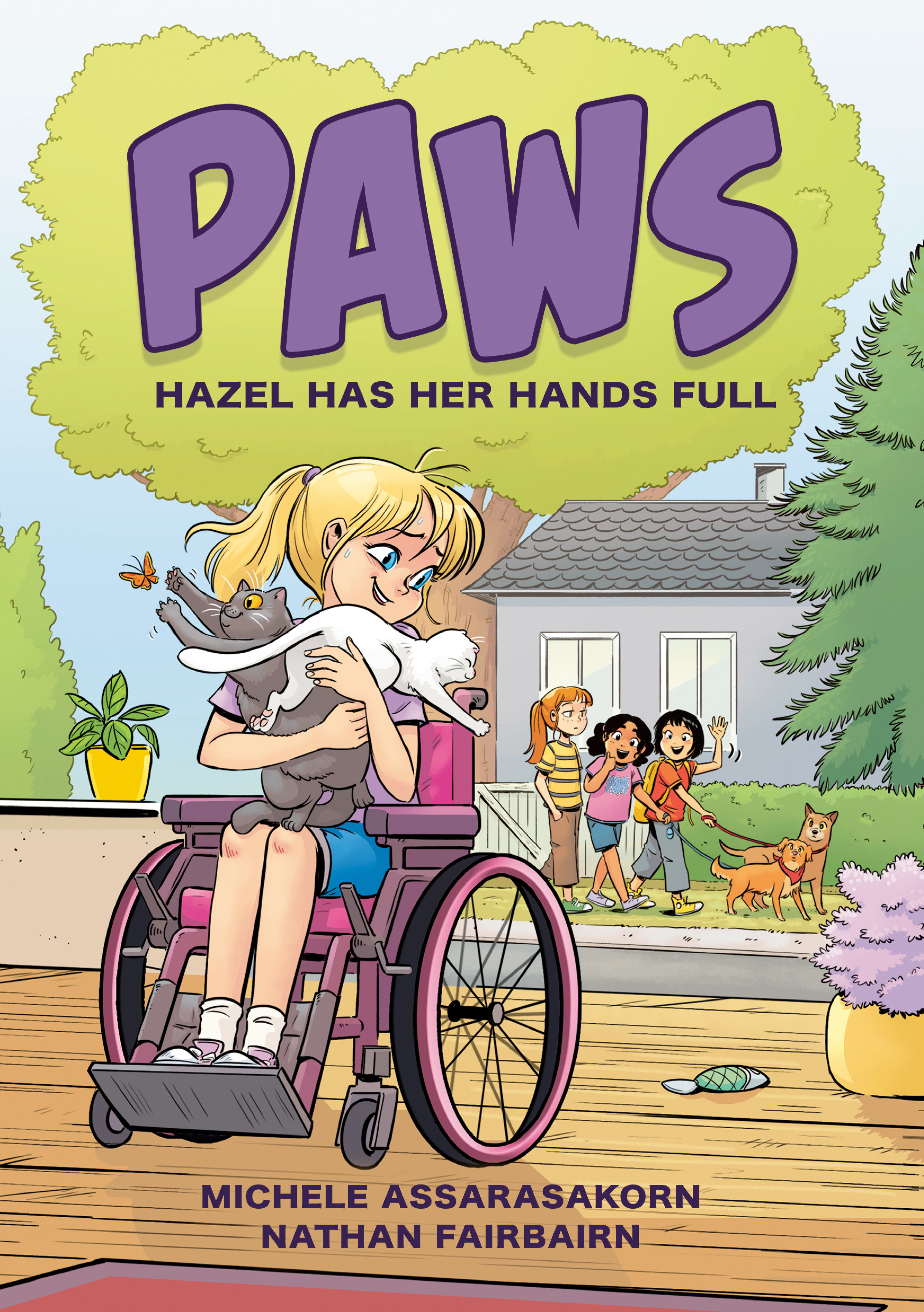 Paws Graphic Novel Volume 4 Paws Hazel Has Her Hands Full