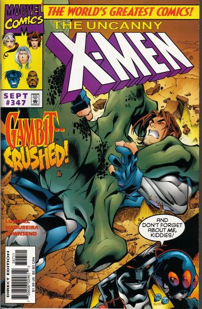 The Uncanny X-Men #347 [Direct Edition]-Fine (5.5 – 7)