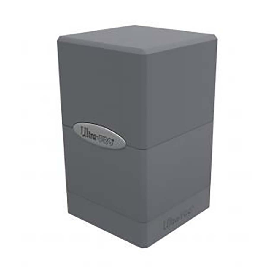 Ultra Pro Satin Tower Deck Box: 100+ Smoke Grey