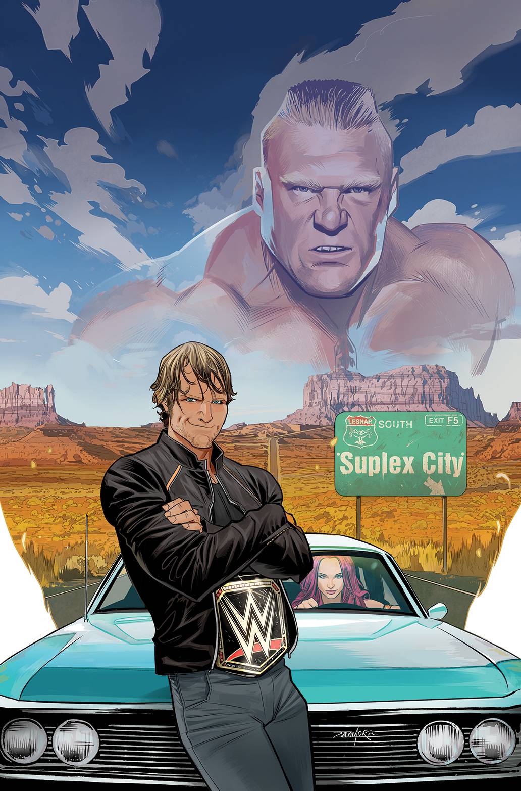 WWE #5 Main Cover