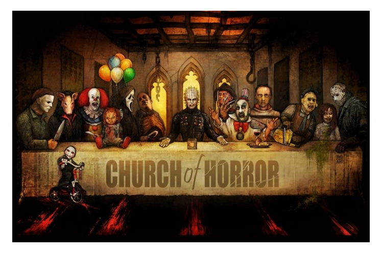 Church of Horror Poster