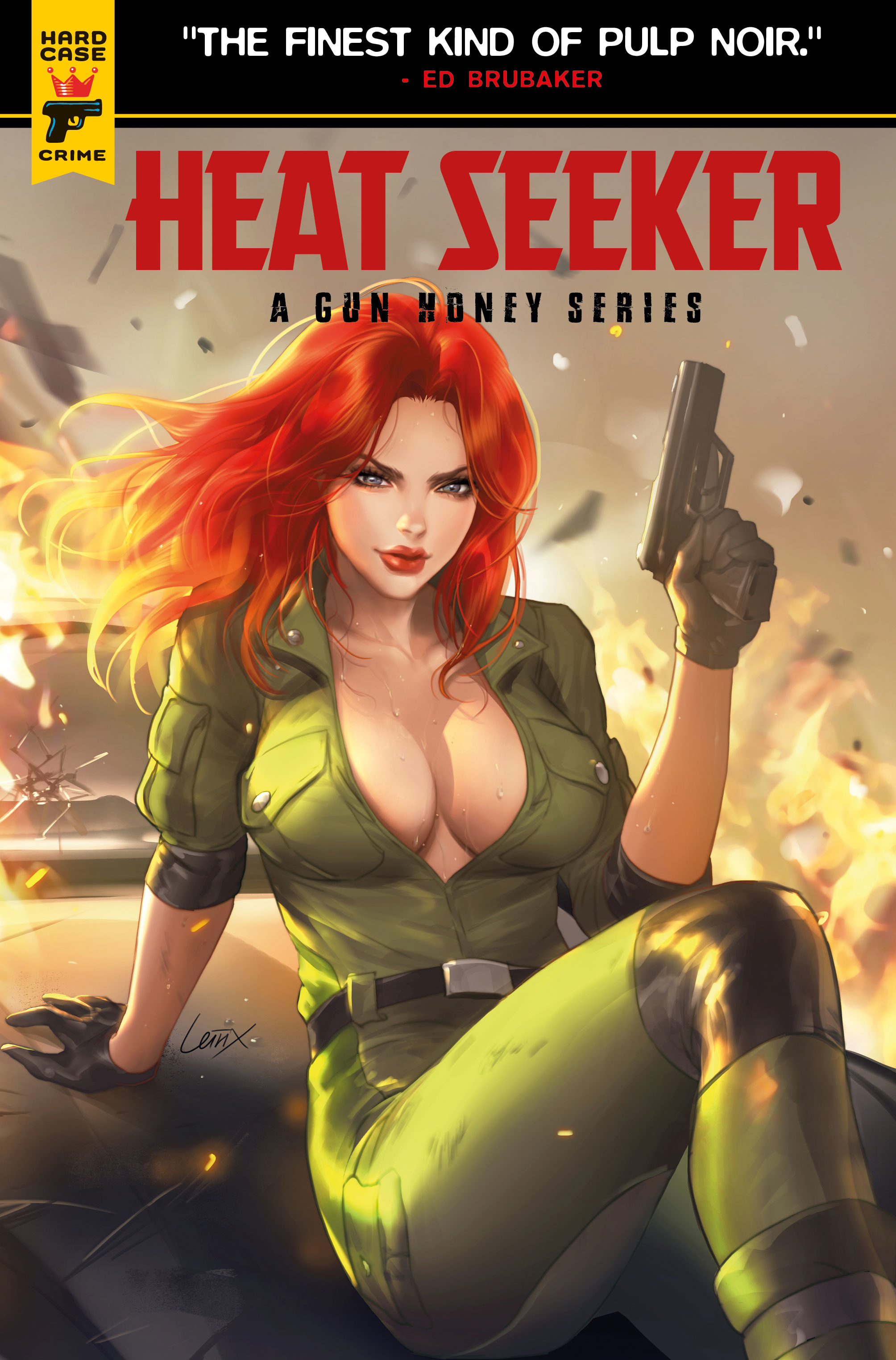 Heat Seeker Gun Honey Series #3 Cover A Leirix (Mature) (Of 4)