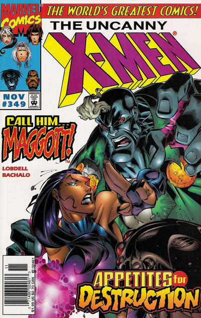 The Uncanny X-Men #349 [Newsstand]-Very Good (3.5 – 5)