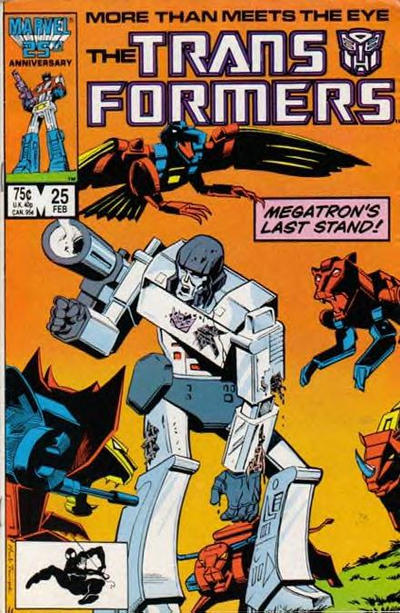 The Transformers #25 [Direct](1984)-Very Fine (7.5 – 9)