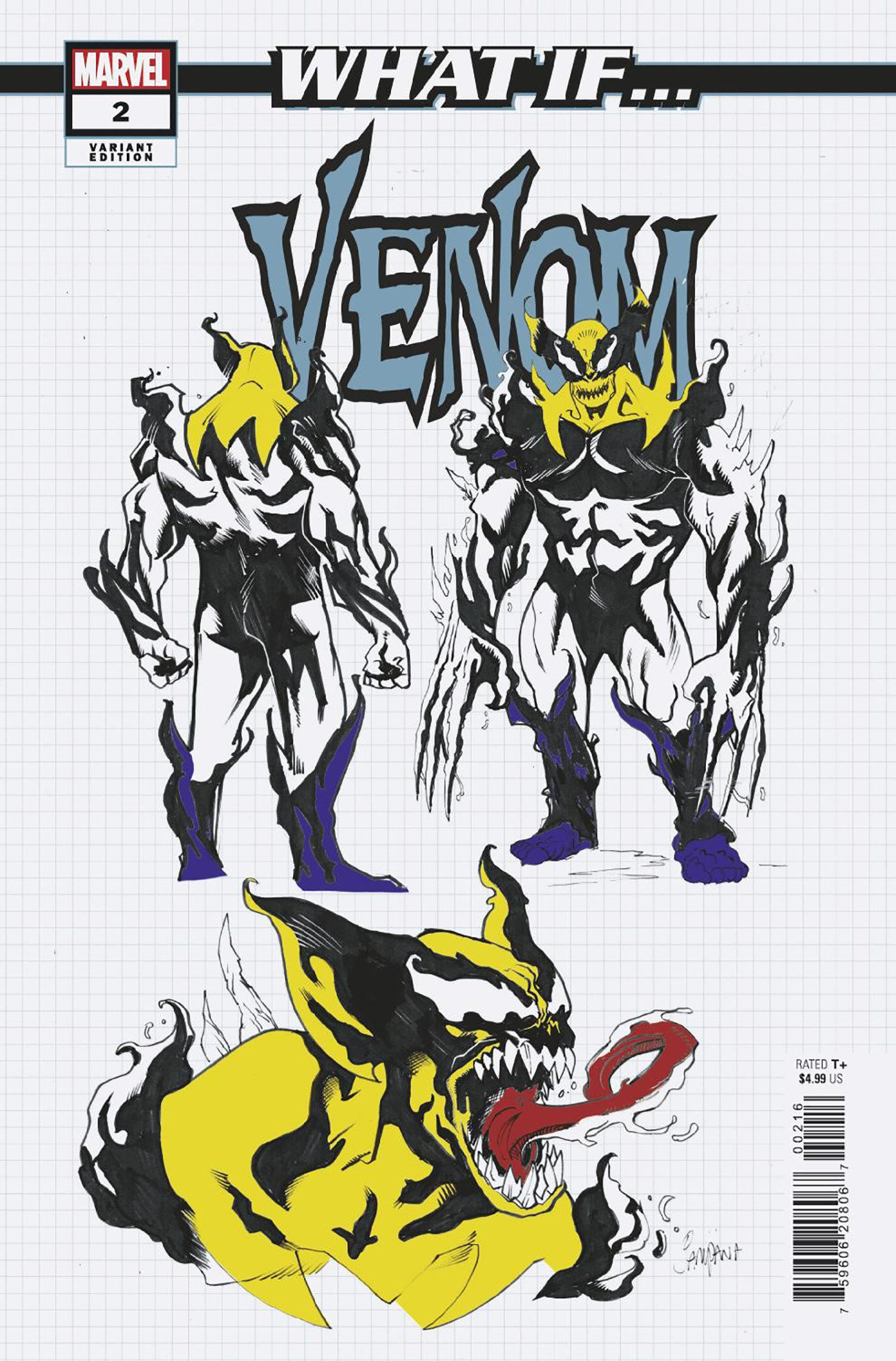 What If...? Venom #2 Chris Campana Design Variant 1 for 10 Incentive