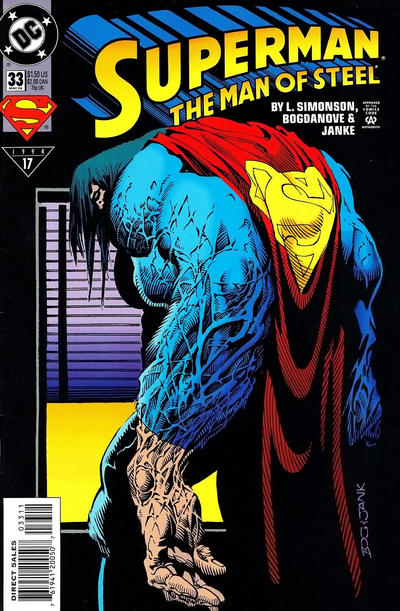 Superman: The Man of Steel #33 [Direct Sales]-Fine (5.5 – 7)