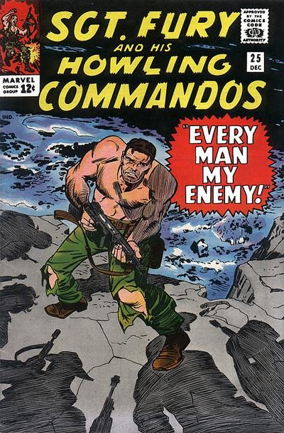 Sgt. Fury #25 (1963)-Very Good (3.5 – 5)