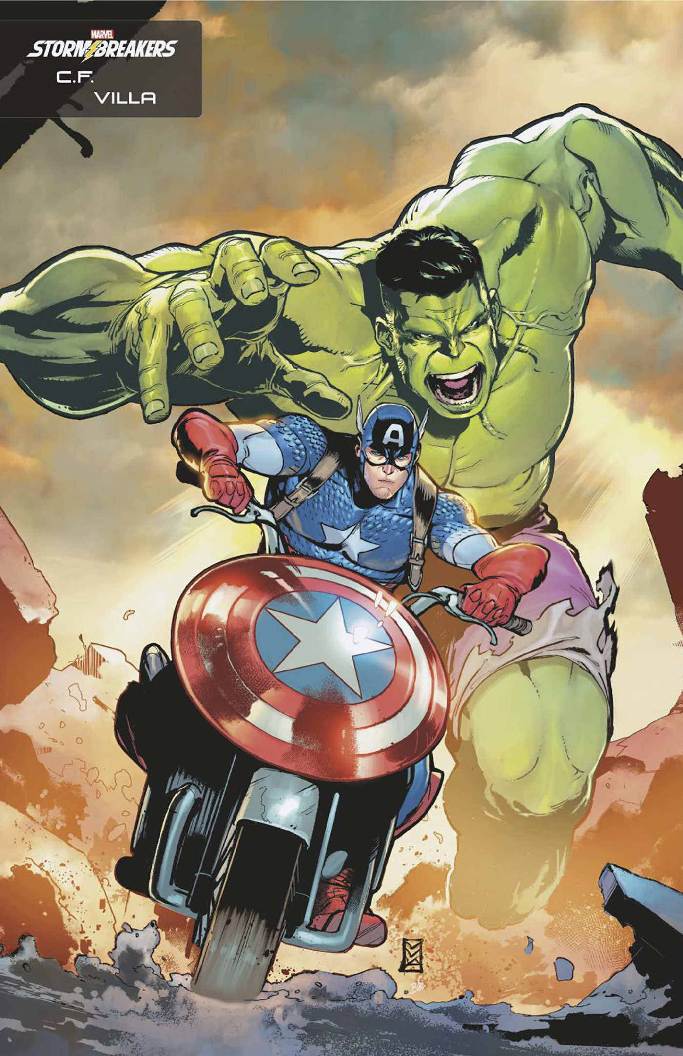 Incredible Hulk #4 C.F. Villa Stormbreakers Variant
