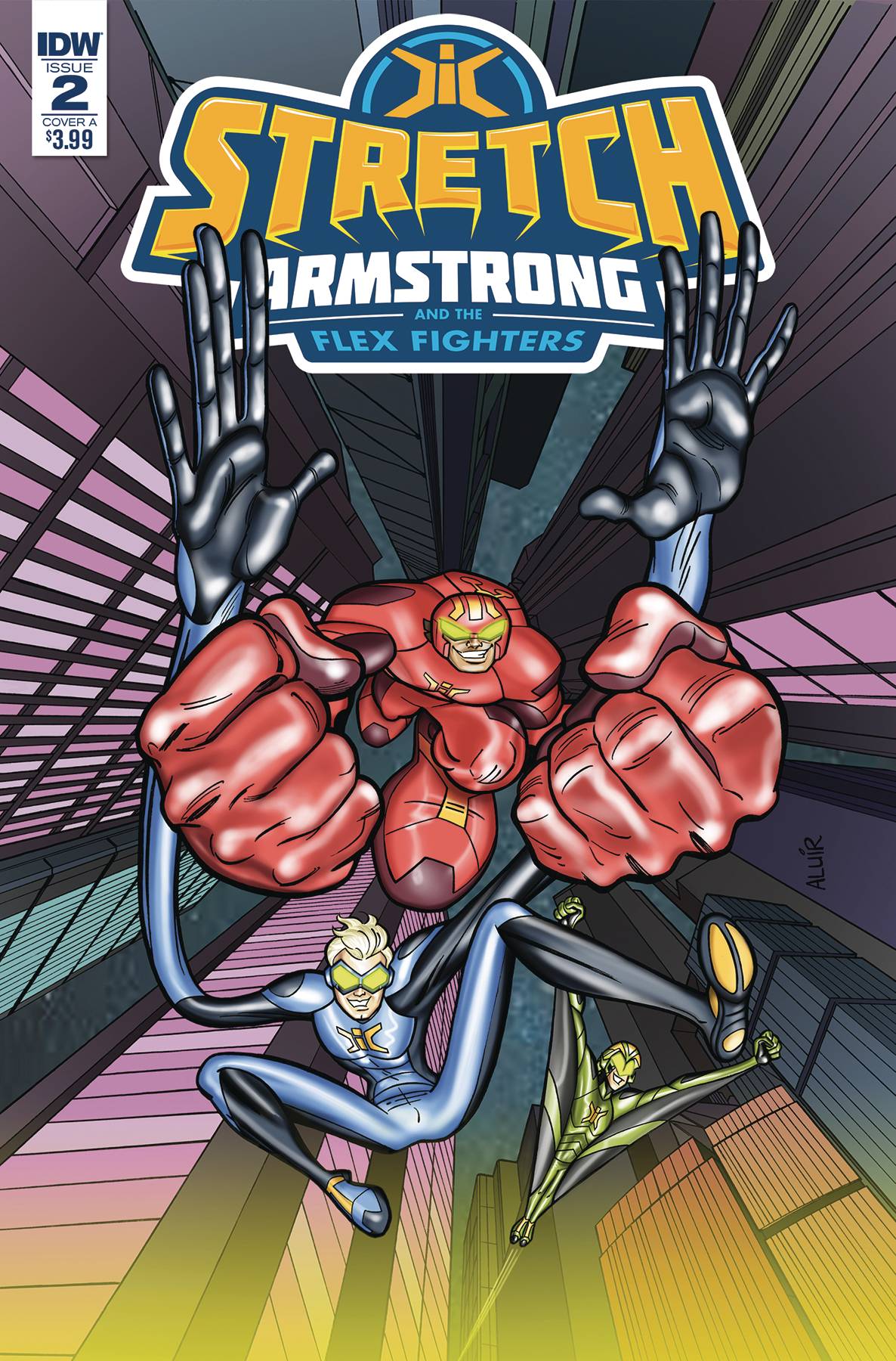 Stretch Armstrong & Flex Fighters #2 Cover A Amancio (Of 3)