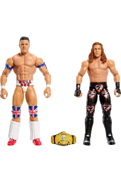 Mattel Wwe Championship Showdown Series 16 British Bulldog Vs Shawn Michaels 