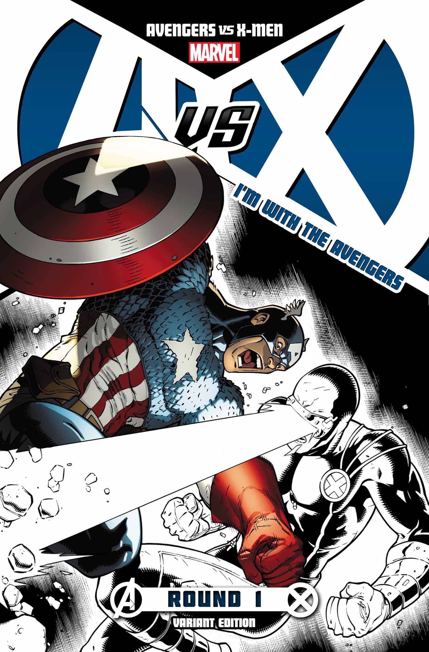 Avengers Vs X-Men #1 Avengers Team Store Variant