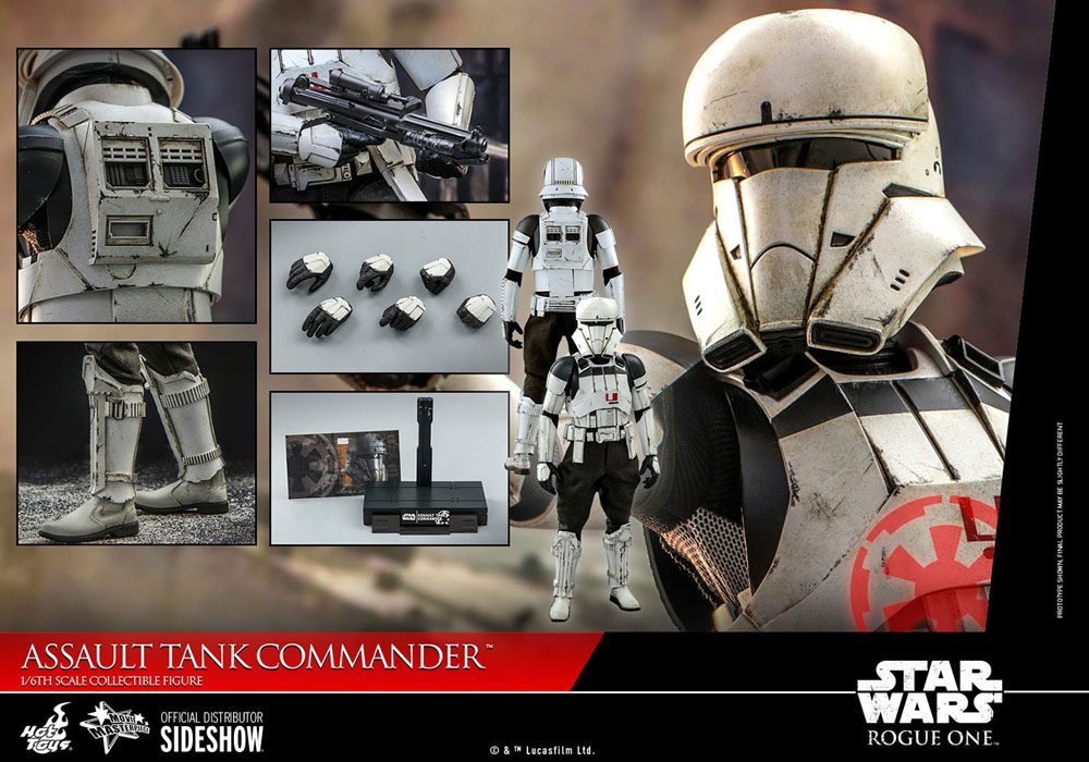 Hot Toys Rogue One: A Star Wars Story Assault Tank Commander 1/6 Action Figure