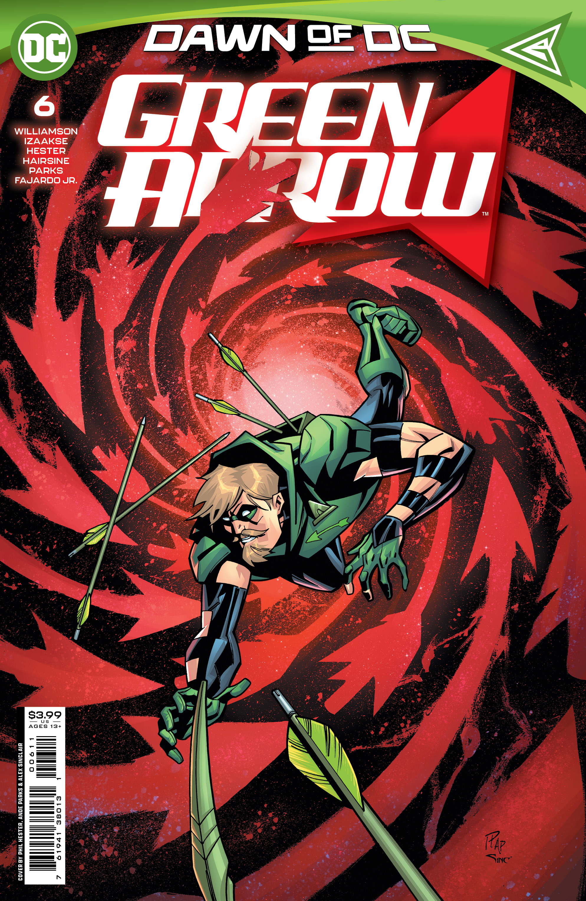 Green Arrow #6 Cover A Phil Hester (Of 6)