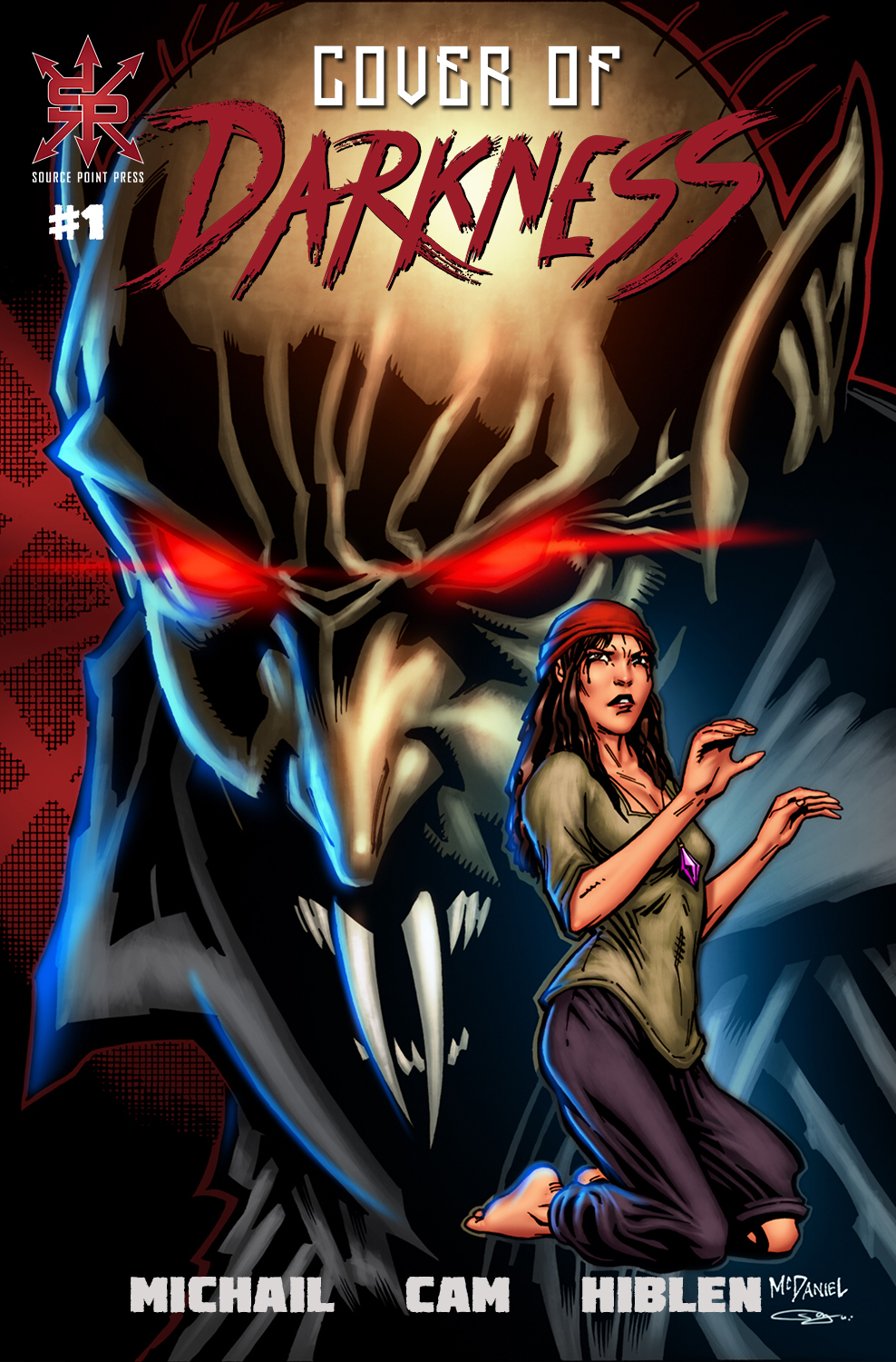Cover of Darkness #1 Cover B Mcdaniel (Mature)