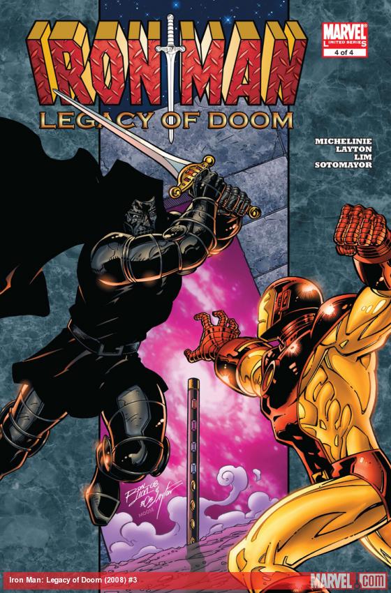 Iron Man Legacy of Doom #3 (2008)