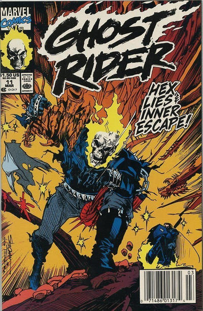 Ghost Rider #11 [Newsstand]-Fine (5.5 – 7)