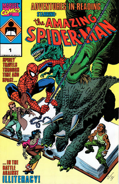 Adventures In Reading Starring The Amazing Spider-Man #1 - Vf-