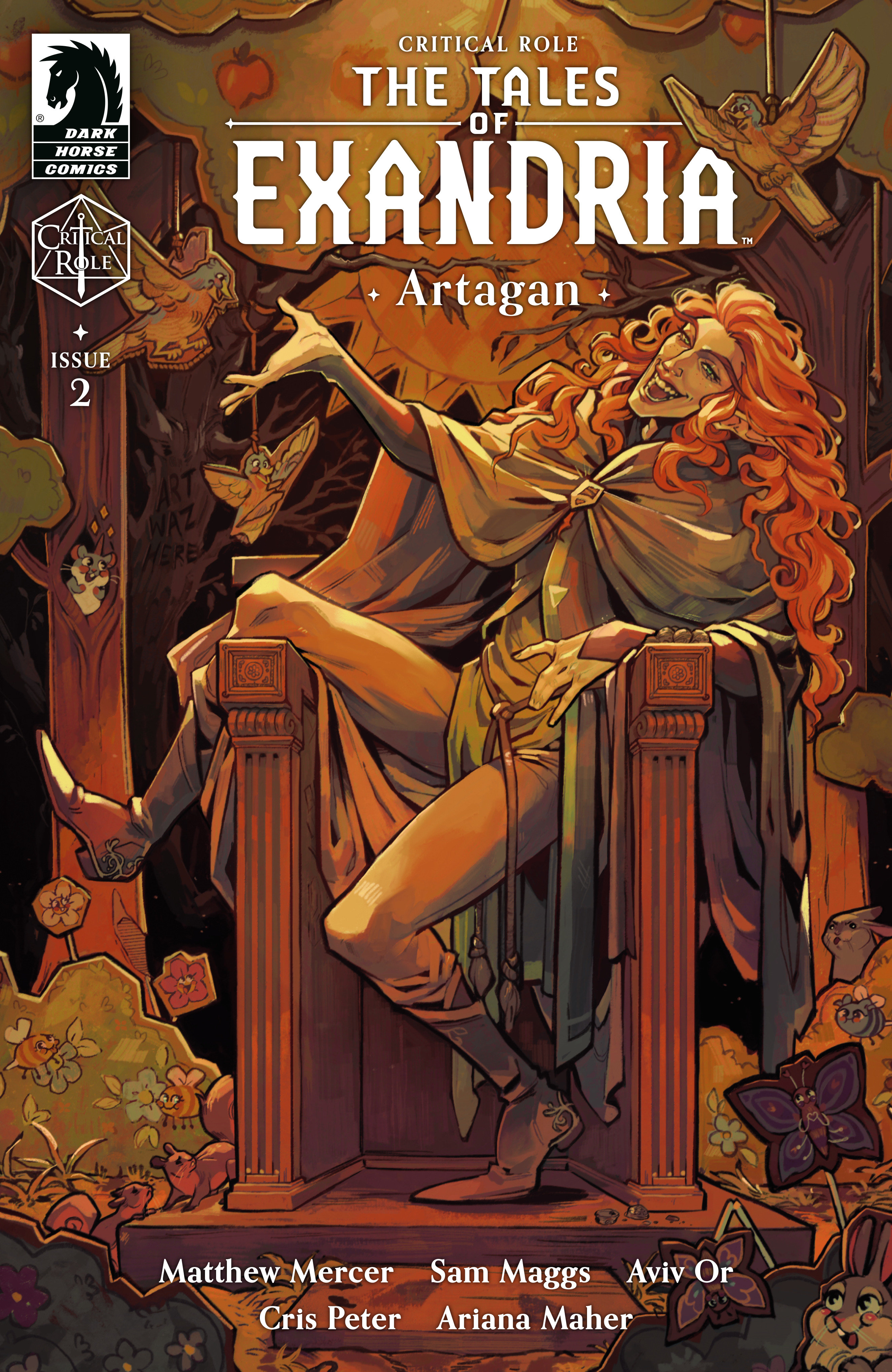 Critical Role Tales of Exandria II Artagan #2 Cover A (Lio Pressland)