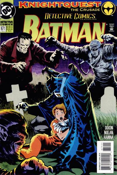 Detective Comics #671 [Direct Sales]-Fine (5.5 – 7)