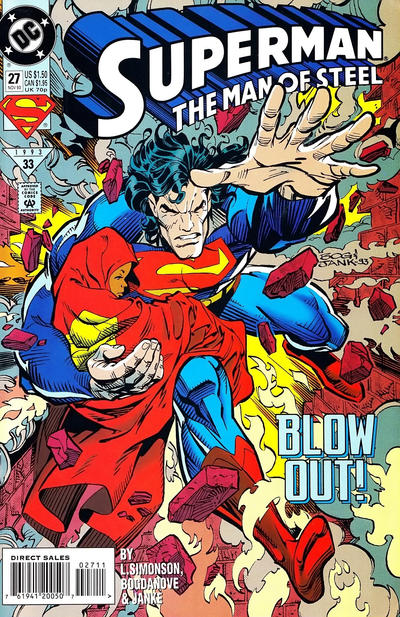 Superman: The Man of Steel #27 [Direct Sales]-Fine (5.5 – 7)