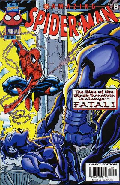 The Amazing Spider-Man #419 [Direct Edition]-Fine (5.5 – 7)