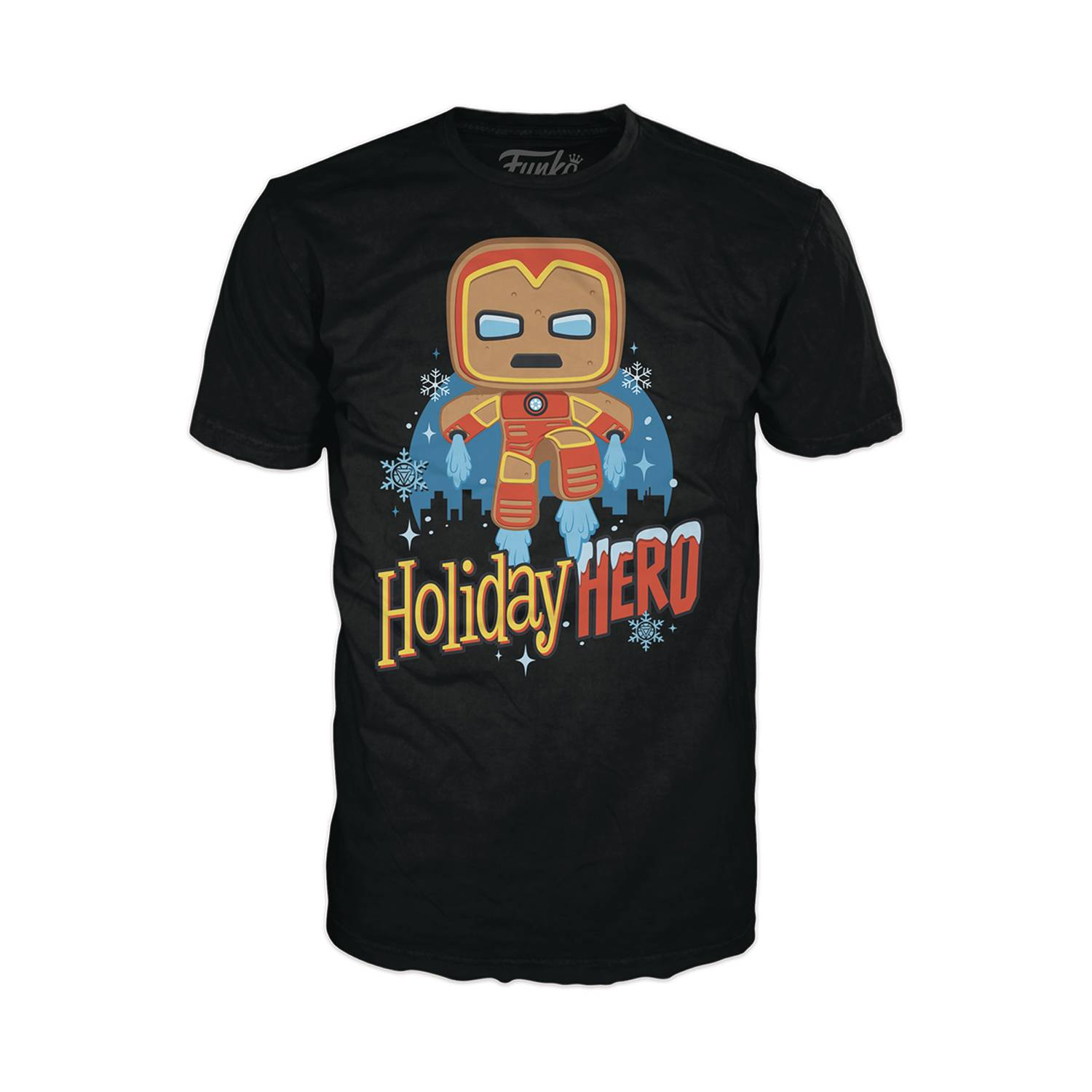 Boxed Tee Marvel Holiday Iron Man T-Shirt M