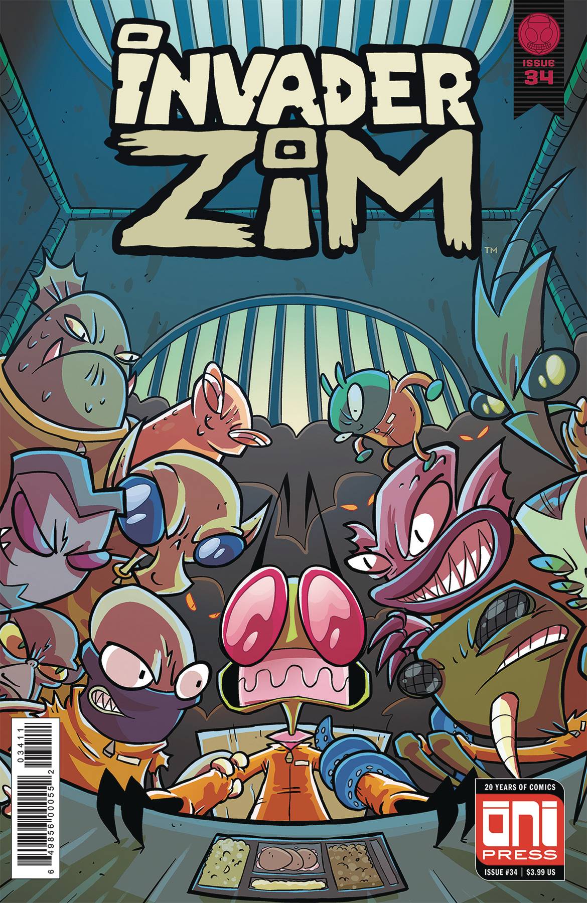 Invader Zim #34 Cover A