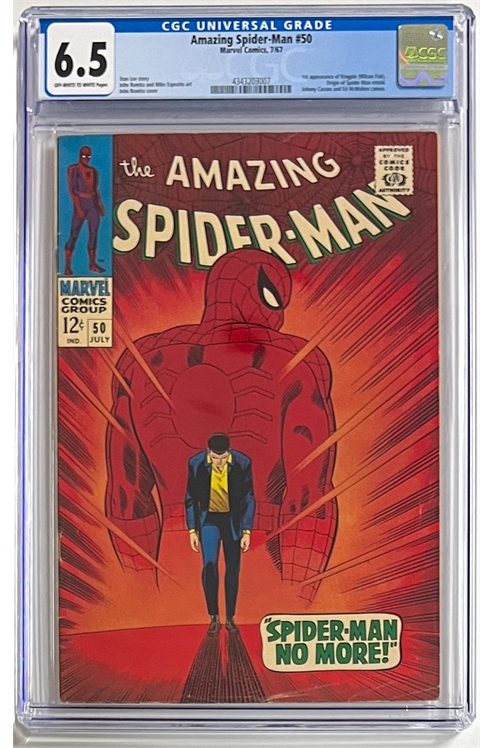 Amazing Spider-Man #050 Cgc 6.5