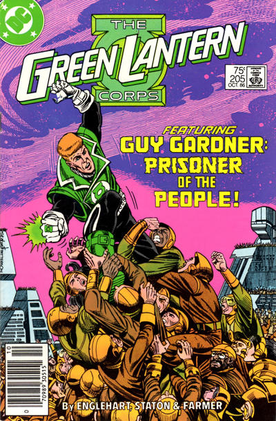 Green Lantern #205 [Newsstand]-Fine (5.5 – 7)