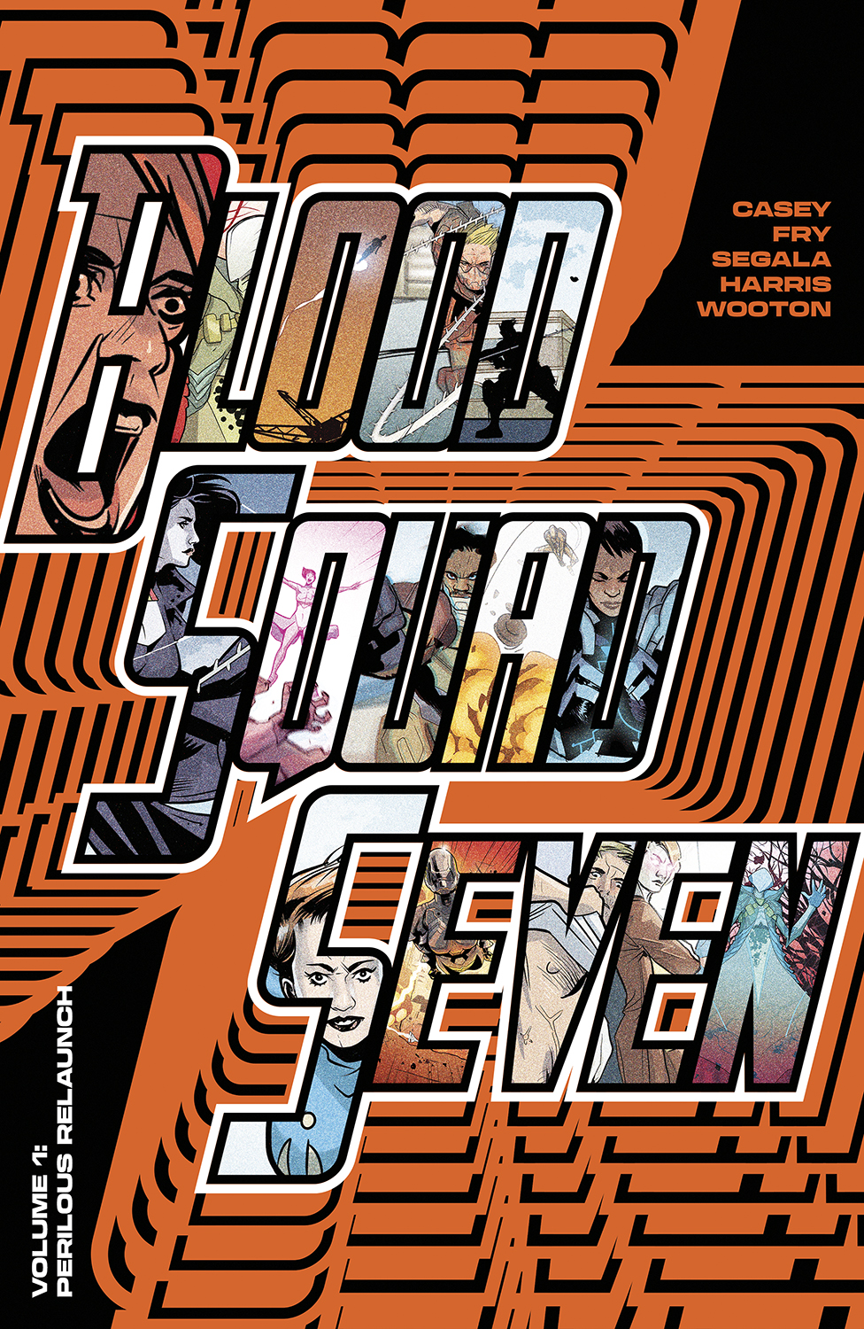 Blood Squad Seven Graphic Novel Volume 1 Perilous Relaunch (Mature)