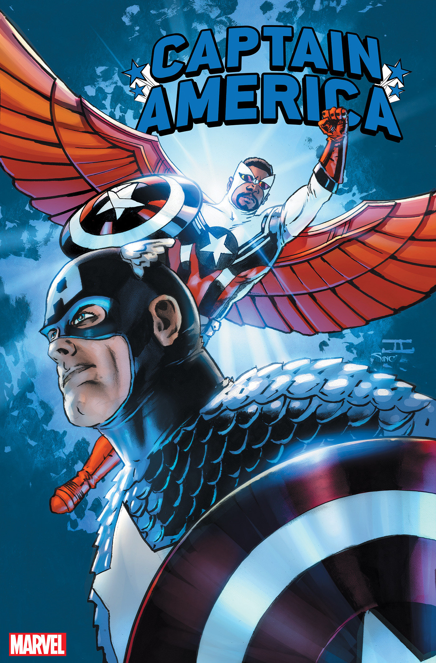 Captain America #750 John Cassaday Blue Variant