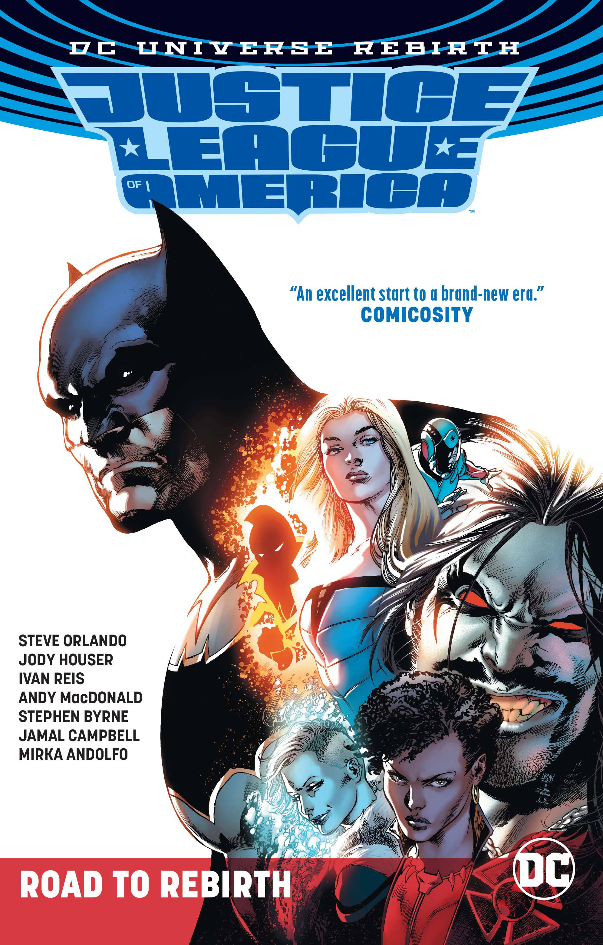Justice League of America The Road To Rebirth Graphic Novel