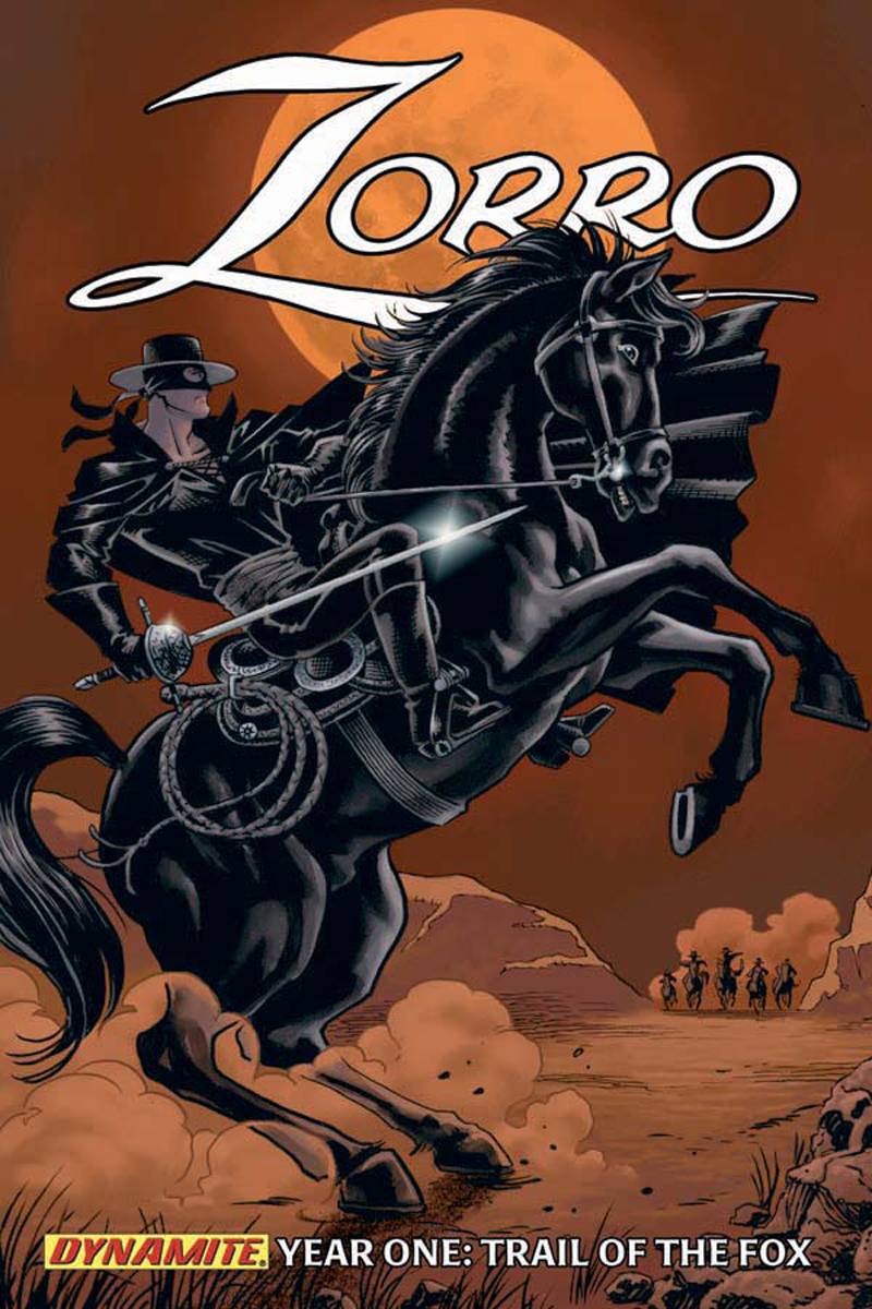 Zorro Graphic Novel Volume 1 Trail of the Fox Px Wagner Cover