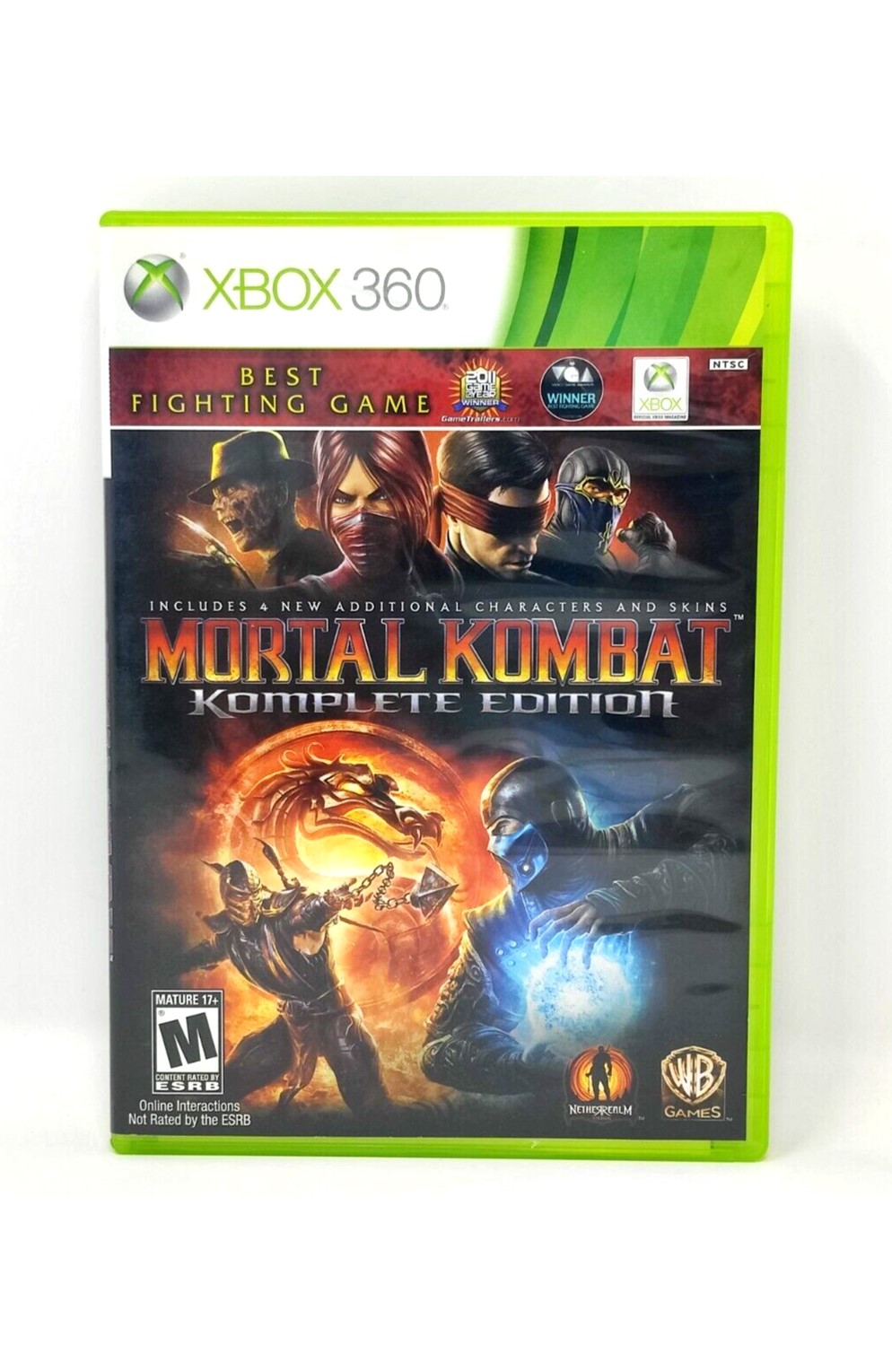 Buy Xbox 360 Xb360 Mortal Kombat Komplete
