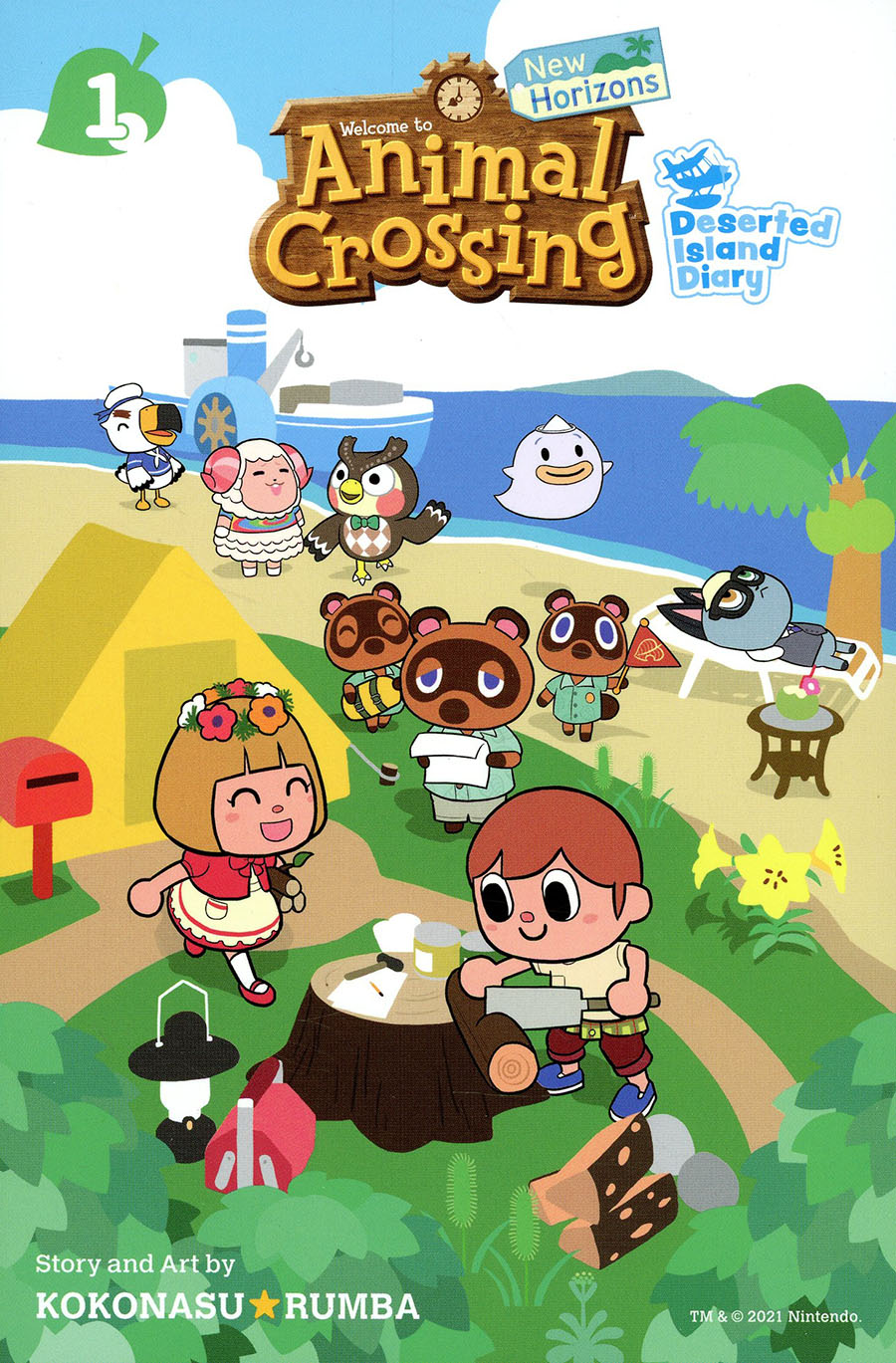 Animal Crossing New Horizons Graphic Novel Volume 1