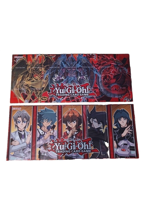 Yu-Gi-Oh Gx Two-Sided Playmat Hard Board Pre-Owned