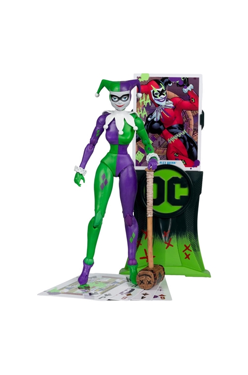 DC Multiverse Harley Quinn (DC Classic) Jokerized (Gold Label)