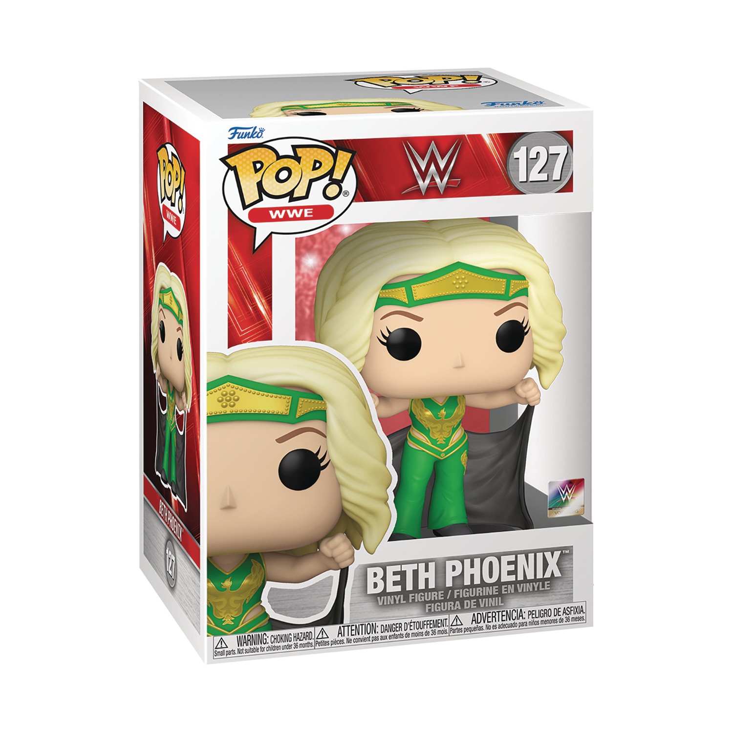 Pop WWE Beth Phoenix W/ch Vinyl Figure