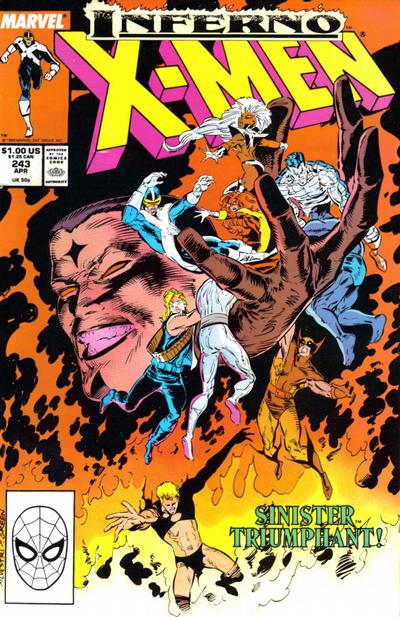 The Uncanny X-Men #243 [Direct]-Very Good (3.5 – 5)