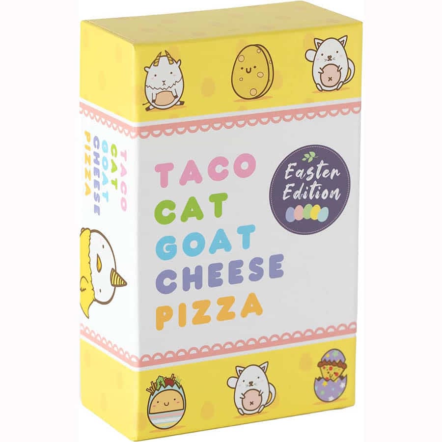 Taco Cat Goat Cheese Pizza Easter Edition