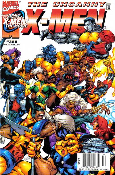 The Uncanny X-Men #385 [Newsstand] - Vf 8.0