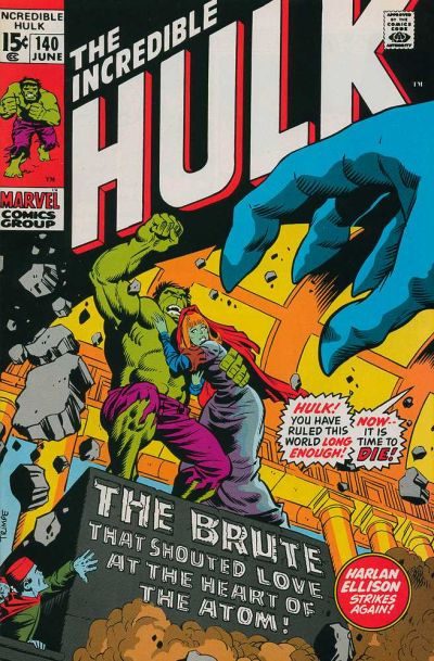 Incredible Hulk #140 - Fn/Vf 7.0