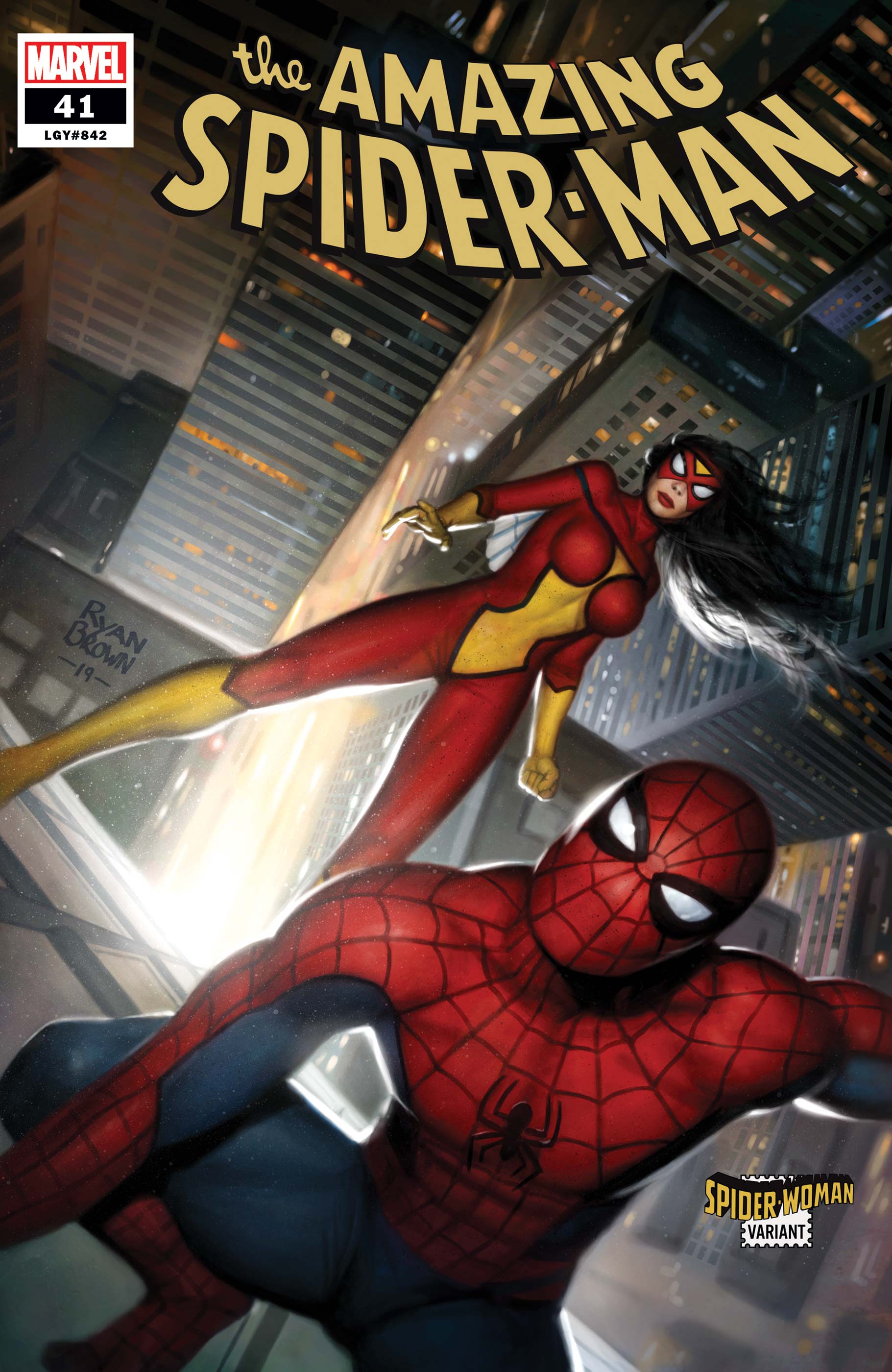 Amazing Spider-Man #41 Brown Spider-Woman Variant (2018)