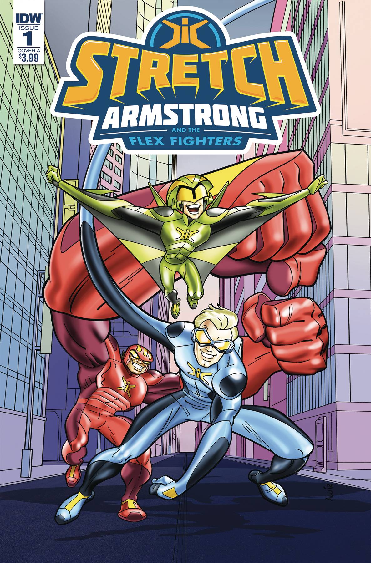 Stretch Armstrong & Flex Fighters #1 Cover A Amancio (Of 3)