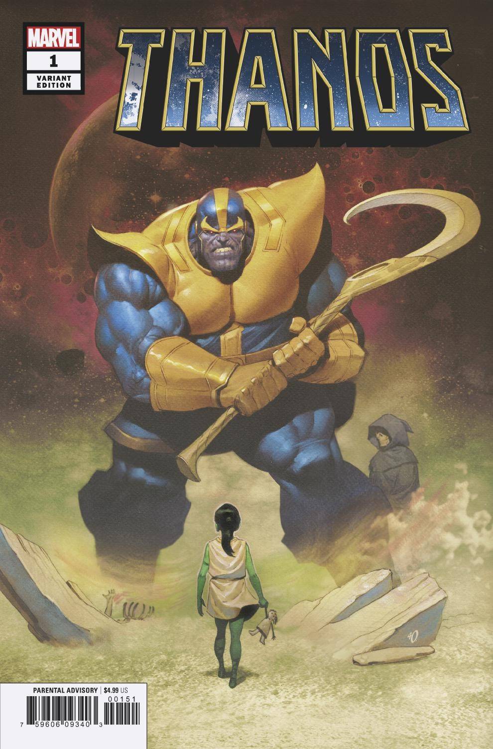 Thanos #1 Olivetti Variant (Of 6)