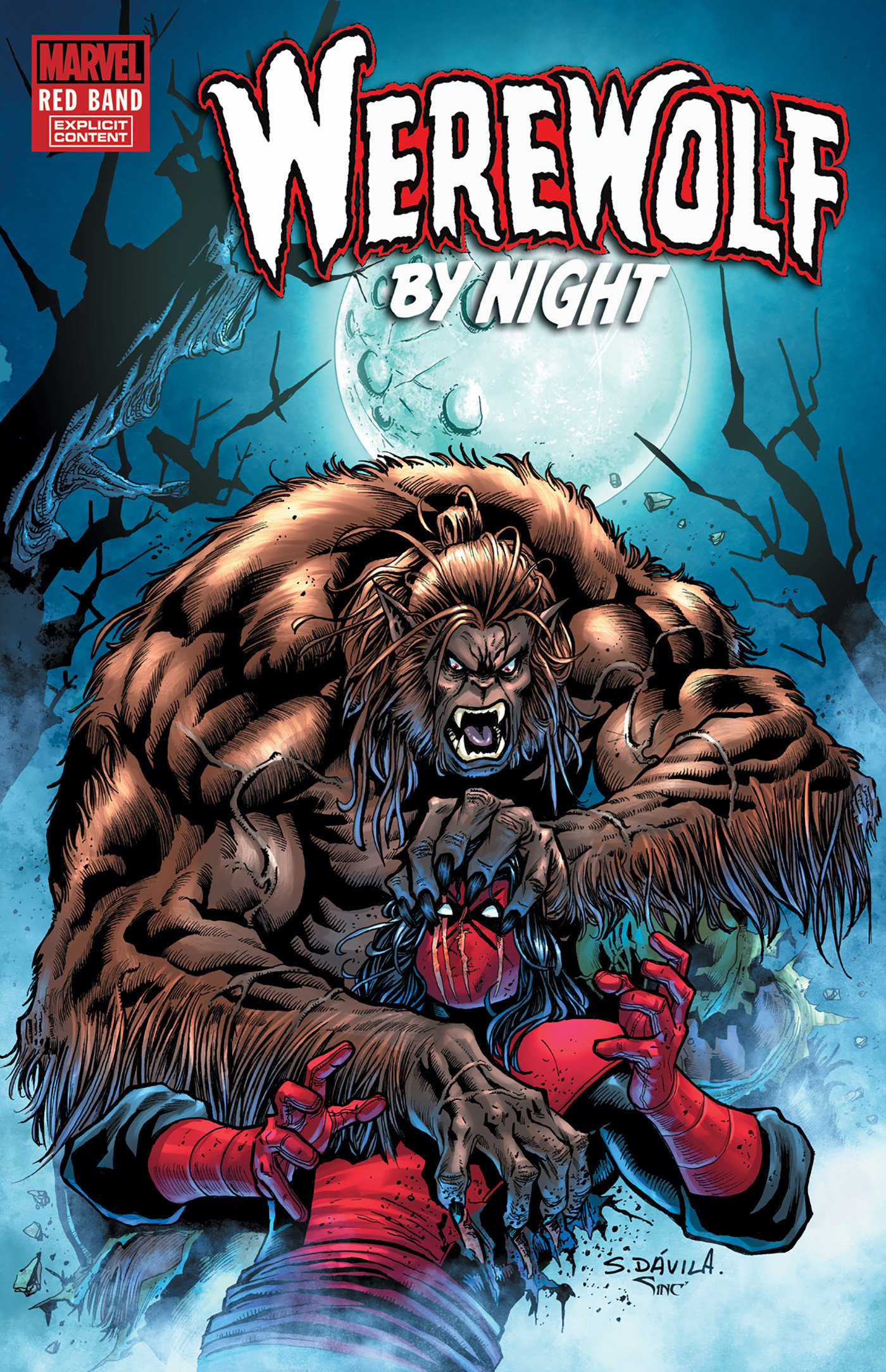 Werewolf by Night Red Band #1 Sergio Davila Variant (Polybagged)